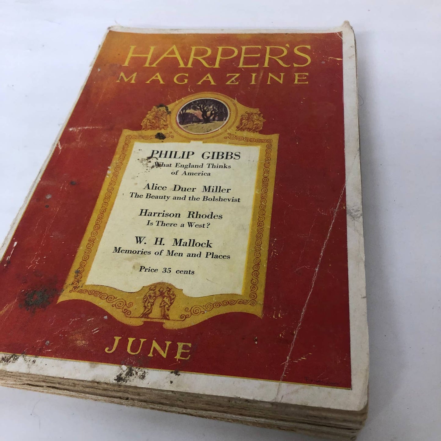 Harper's Magazine - June 1920 Philip Gibbs, Alice Miller, Brander Many Ads