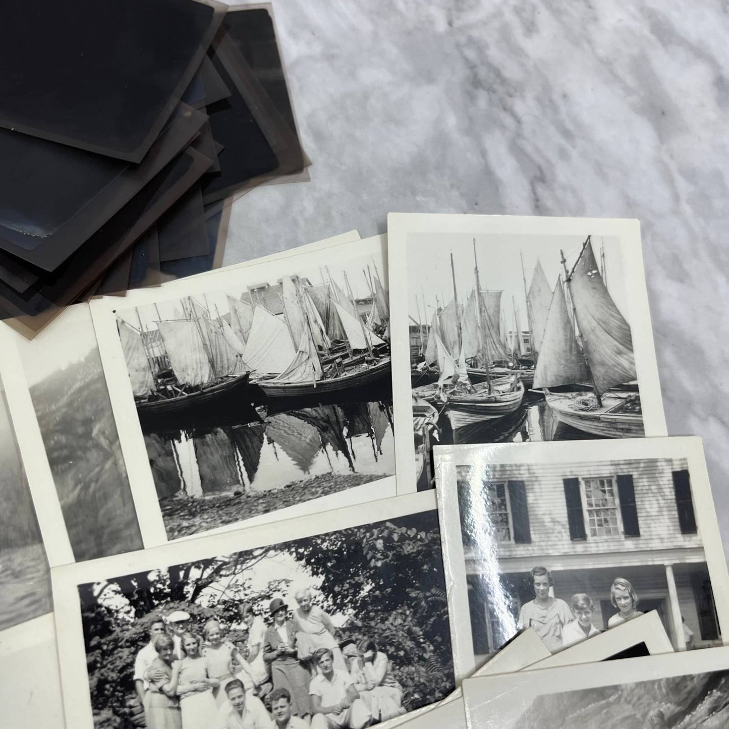 1932 Collection of Photos & Negatives East Coast Vacation Views TJ9-PG6