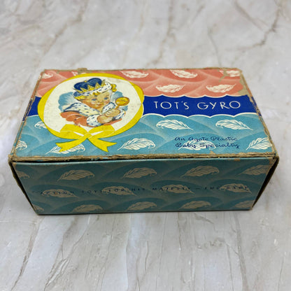 Antique Tots Gyro Agate Plastic Baby Specialty Toy with Box TK2