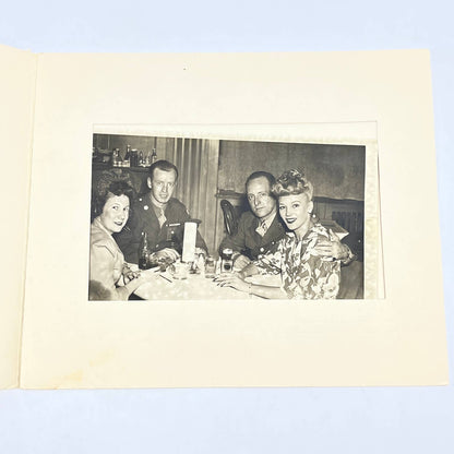 1940s Souvenir Photo The Blackhawk Restaurant Randolph at Wabash Chicago AC1-1