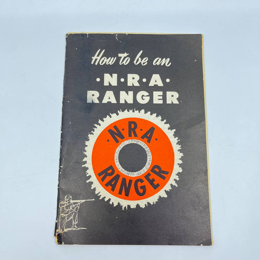 1955 How To Be An NRA Ranger Rifleman Pamphlet & Targets UNUSED TC6