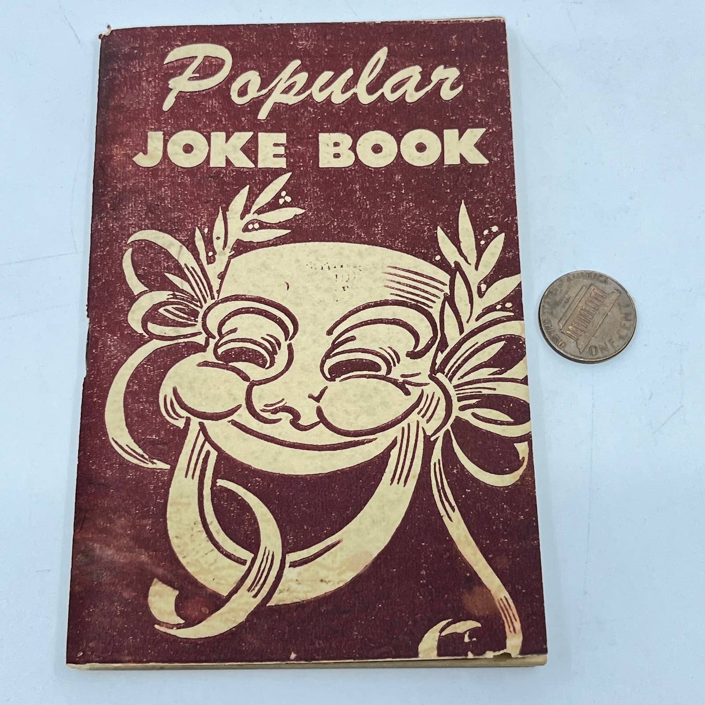 Popular Joke Book 1930's Haldemen-Julius Jokes Stories Little Blue Book 972 TC6