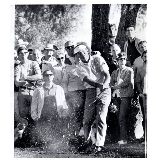 1969 Press Photo Golf Gene Littler Rough Shooting 7x9" AD2