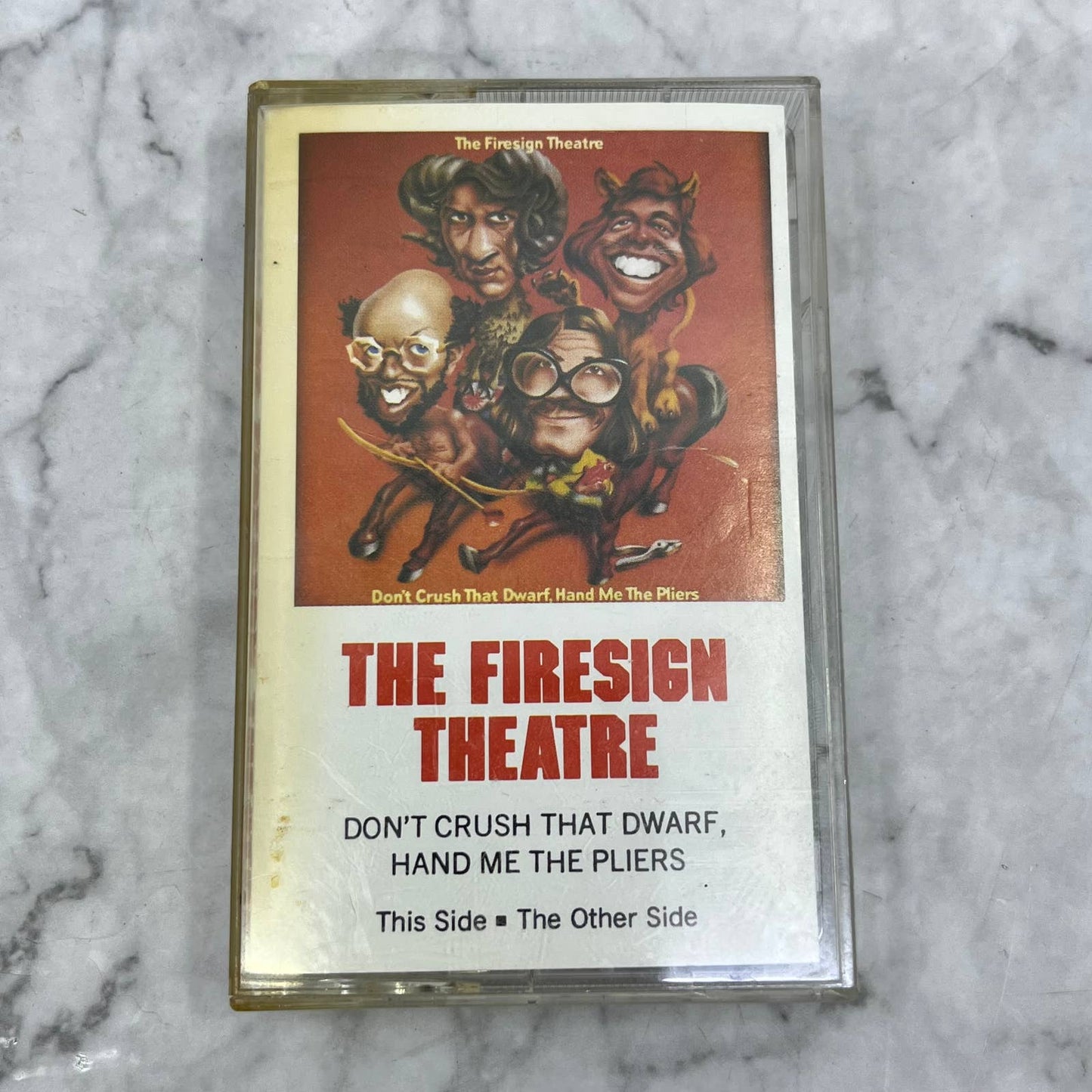 THE FIRESIGN THEATRE Don't Crush That Dwarf Cassette Tape TB5-14