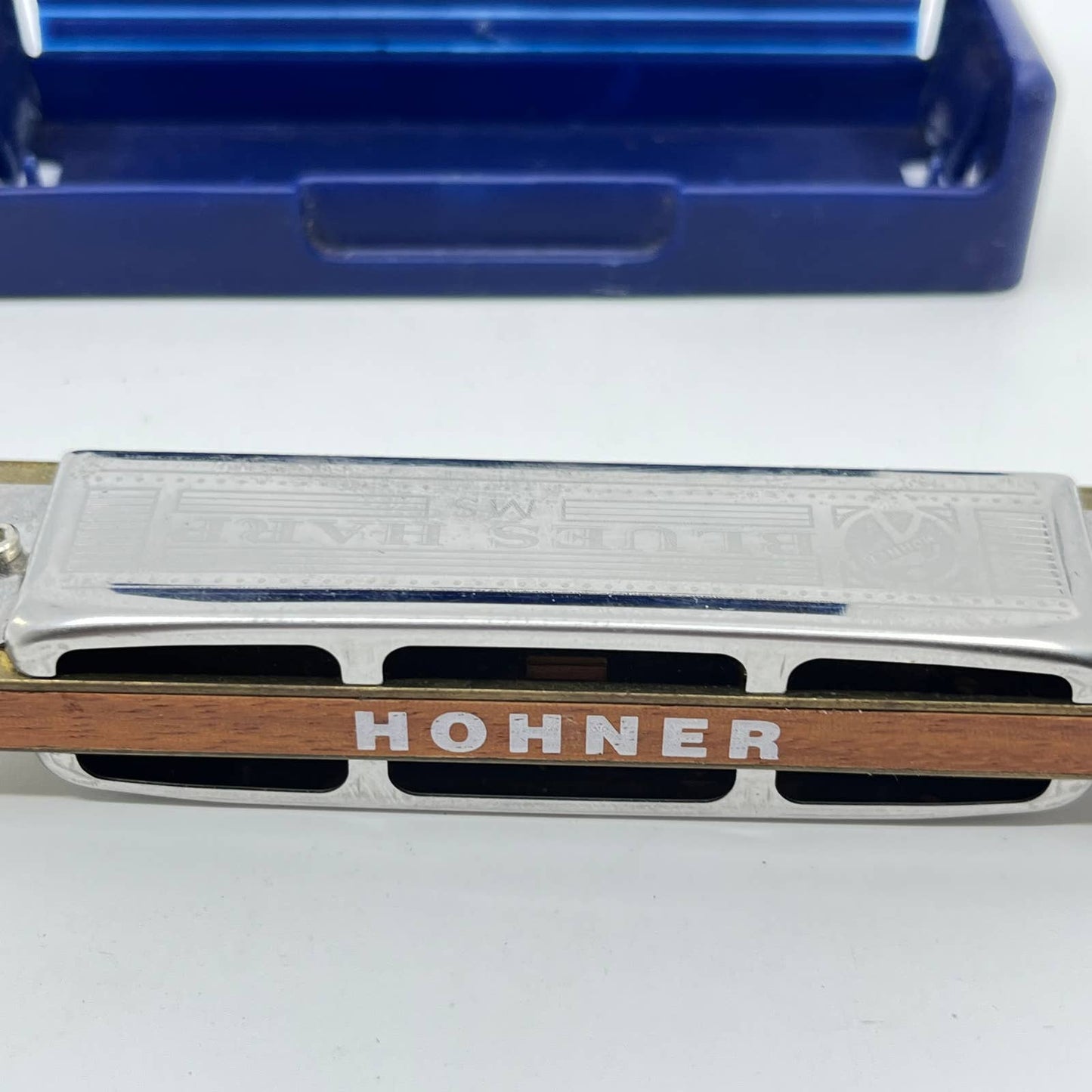 M. Hohner - Blues Harp of Key of C - Harmonica & Case  Made in Germany SD3
