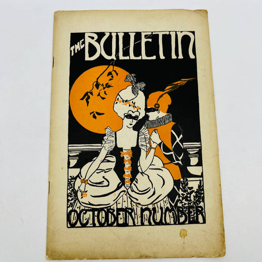 1920 October THE BULLETIN Montclair High School Newsletter New Jersey TD6