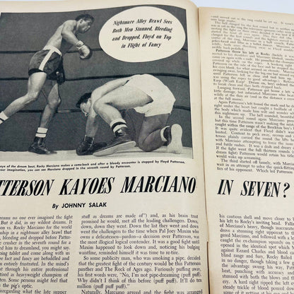 1957 Aug - The Ring Boxing Magazine Floyd Patterson Cus D’Amato TA5