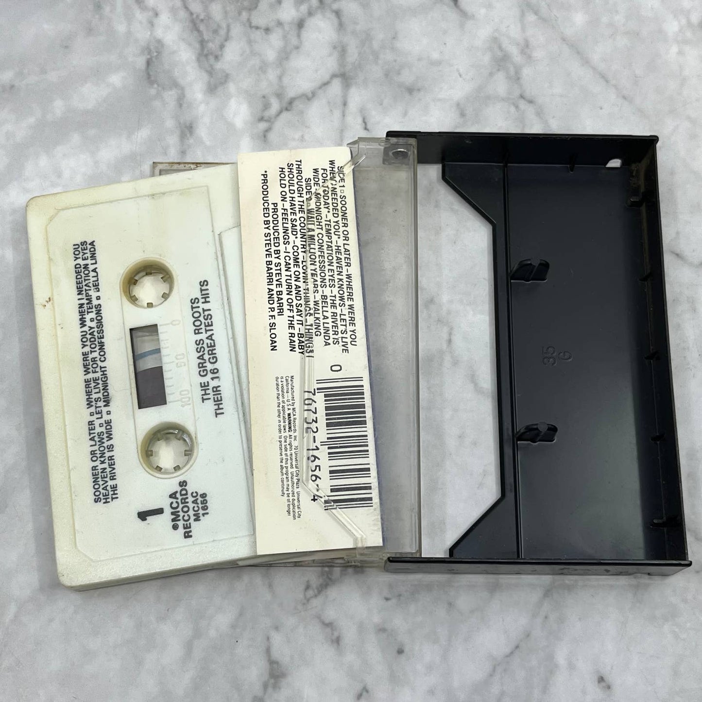 Grass Roots 16 Great Hits (Cassette) Cassette Tape TB5-10