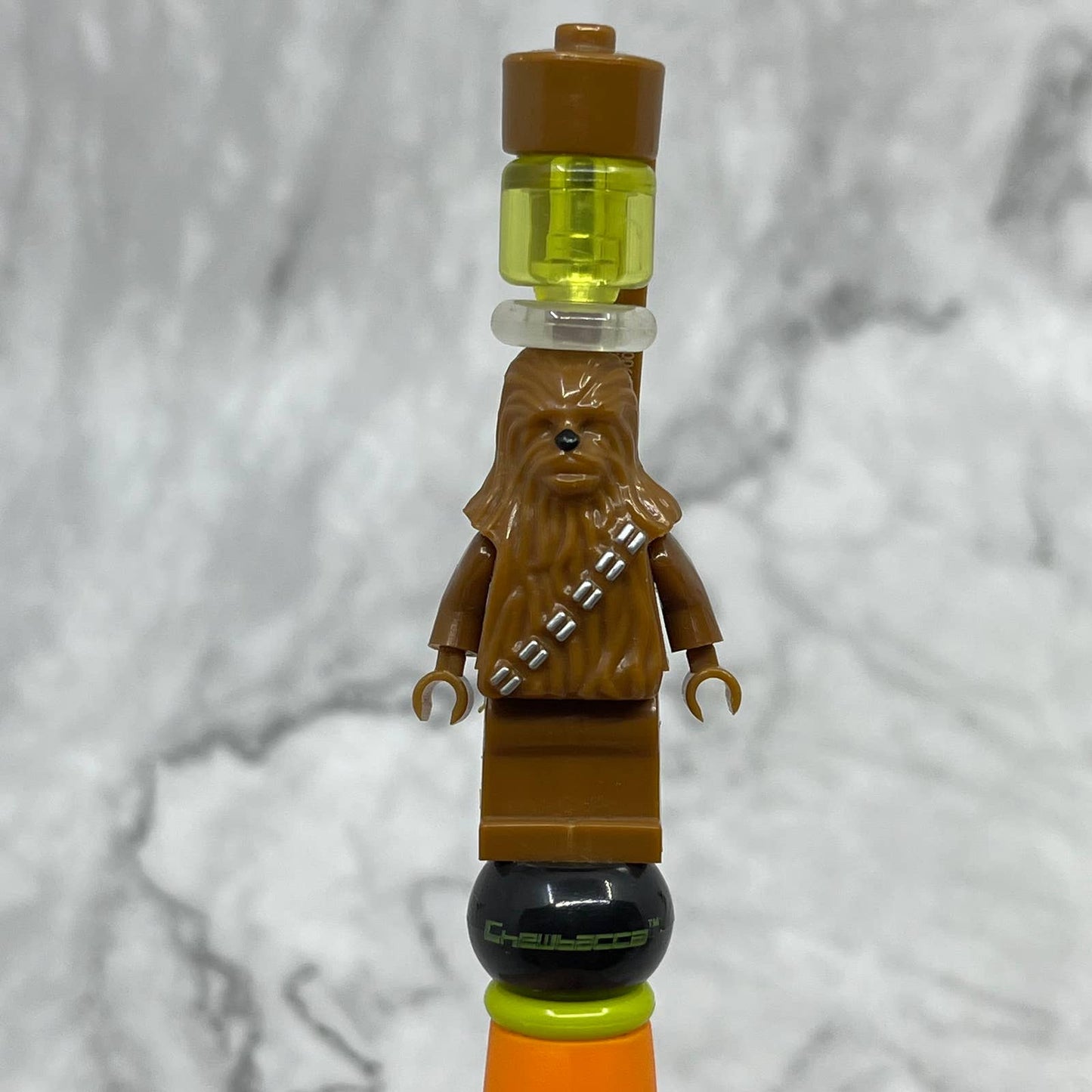 Vintage Lego Star Wars Build A Pen Chewbacca Pen Connectible TB6