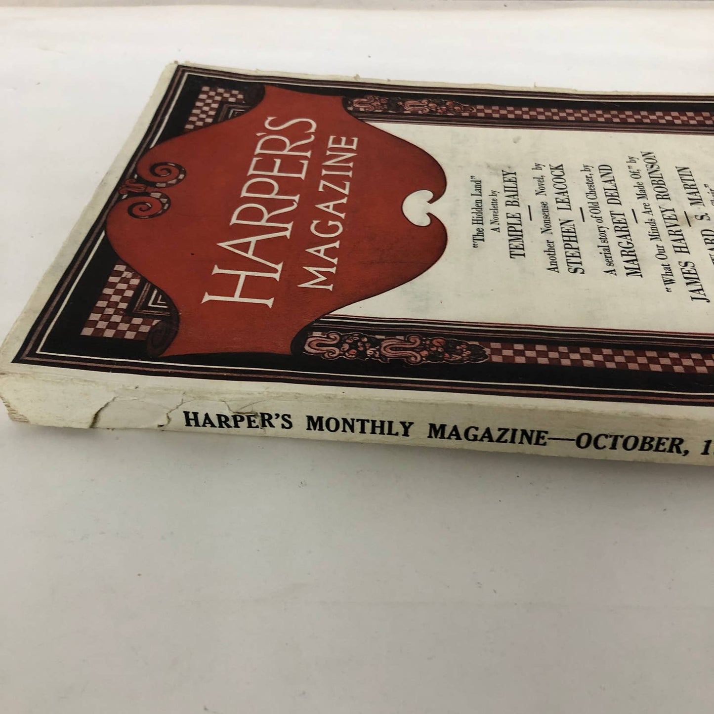 Harper’s Monthly Magazine October 1920 No. 845 “The Hidden Land” Novelette