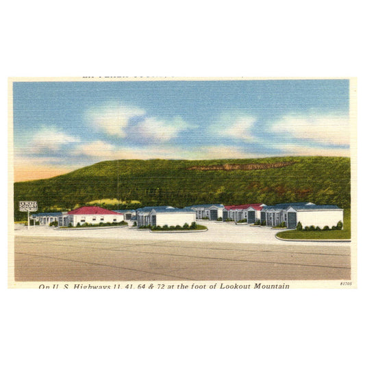 La Plaza Court at Lookout Mountain Chattanooga Tennessee - Postcard TJ8-1