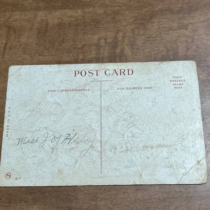 c1900 Embossed Santa Claus Kris Kringle A Merry Christmas Postcard PA2