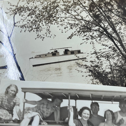1930s Collection of Photos & Negatives Boating Trip in Virginia P4-10