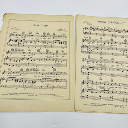 1942 Glenn Miller Moonlight Cocktail Sheet Music V37-4