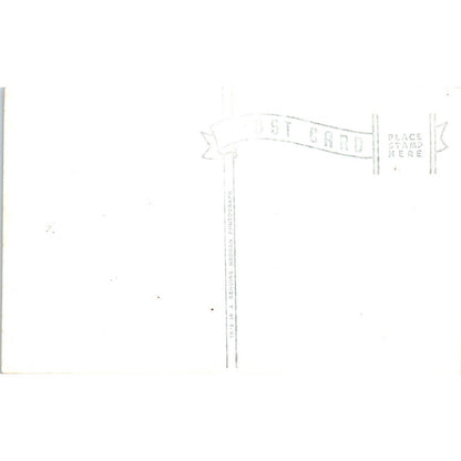 Antique Postcard RPPC Night View of Grand Coulee Dam Washington TD9