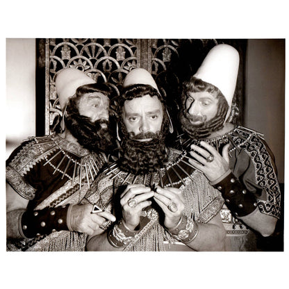 c1960 Press Photo Francis Bushman Harry Townes Justin Smith Other Wise Man TJ7-2