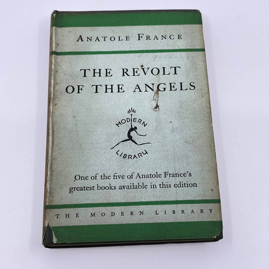 1928 The Revolt of the Angels Anatole France First Modern Library Edition TF2