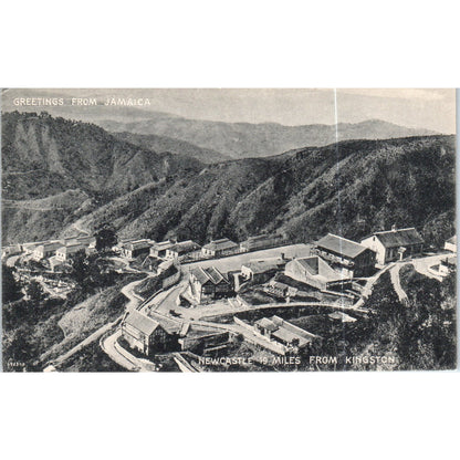 Newcastle 19 Miles From Kingsland RPPC Original Postcard P2-4