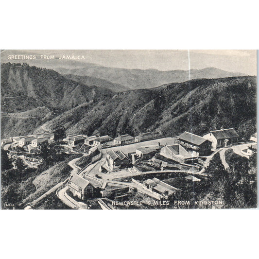 Newcastle 19 Miles From Kingsland RPPC Original Postcard P2-4