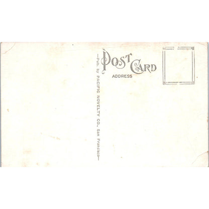 New Santa Fe Passenger Station Portersville - Original RPPC Postcard TJ9-P1