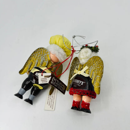 2001 Kurt Adler Hershey’s Collector Series Christmas Boy & Girl Ornament SB6