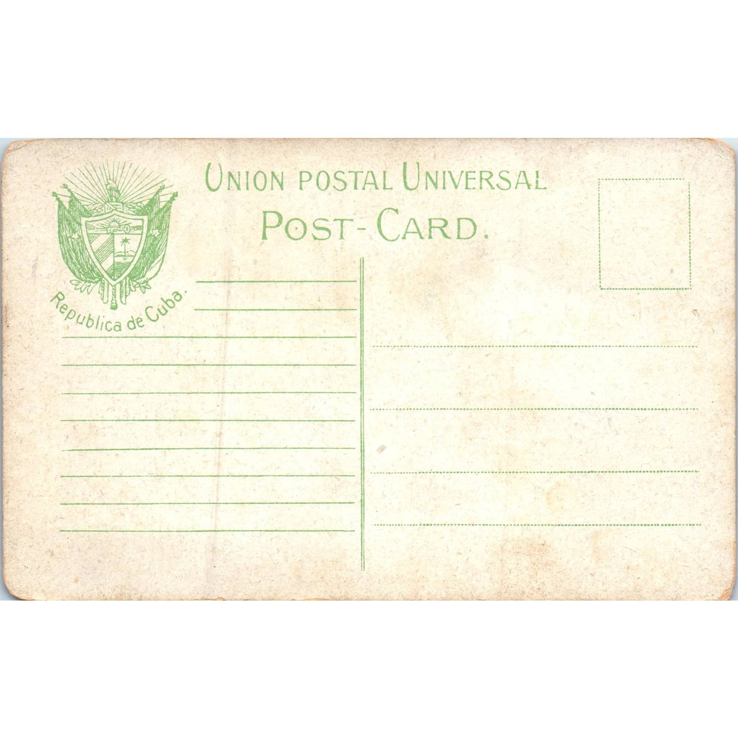 Colon Park Havana Cuba Original Postcard TK1-P16