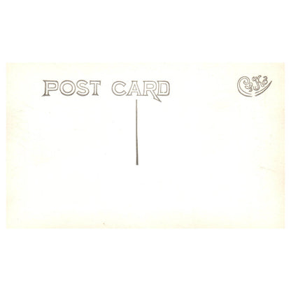 Fishing Boats at Harbor - Original Postcard RPPC TJ8-4