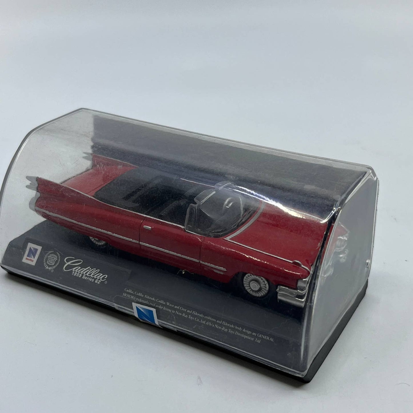 New Ray 1959 Cadillac Series 62 (Red) 1:43 Scale Die-Cast Model In Box TC7