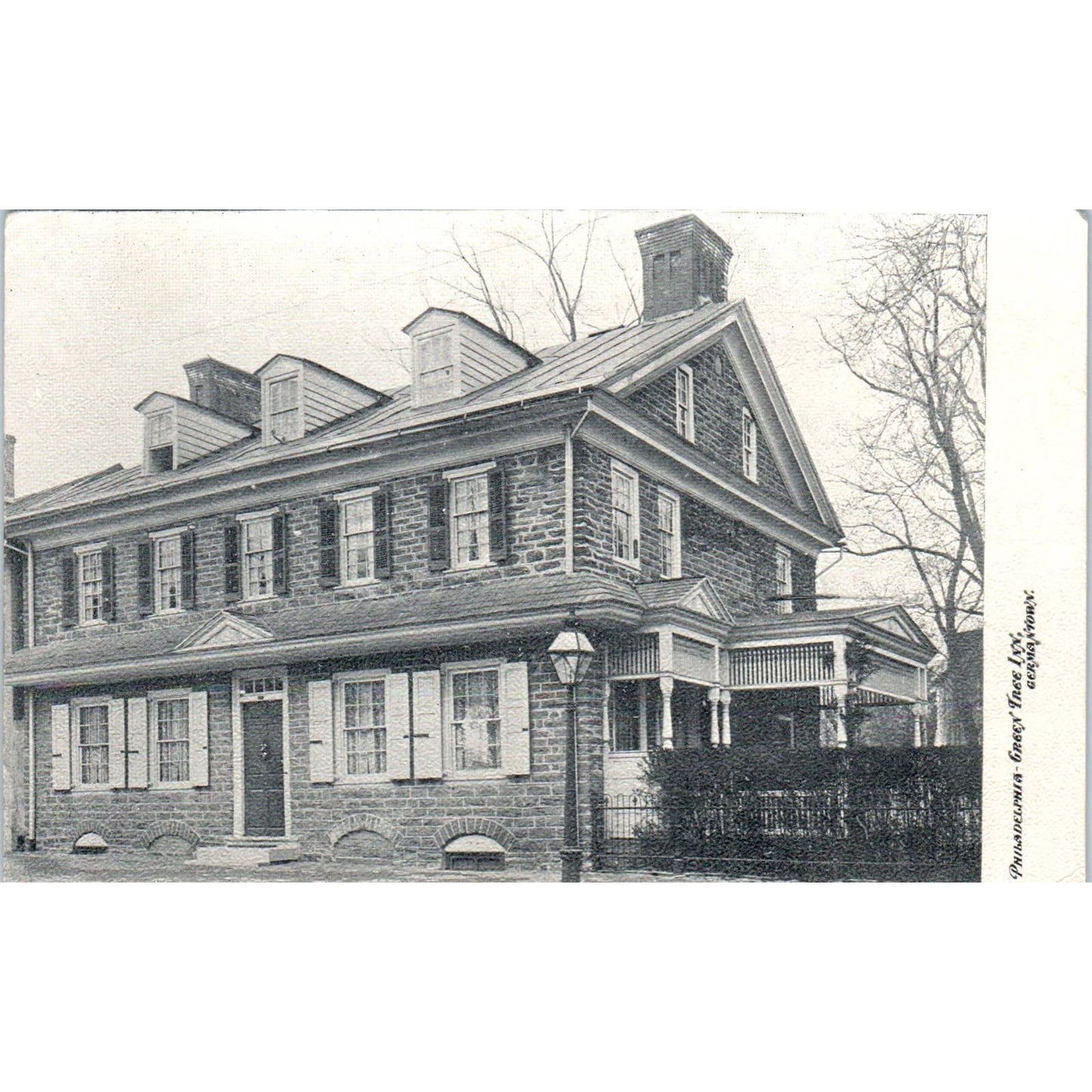 Vintage Postcard Philadelphia Green Tree Inn Germantown TI1-1