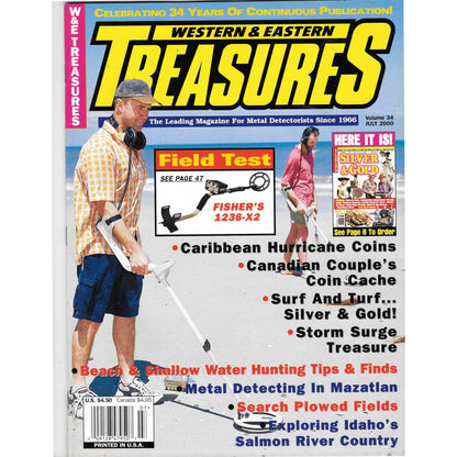 Western & Eastern Treasures Magazine - Treasure Hunting July 2000 M6