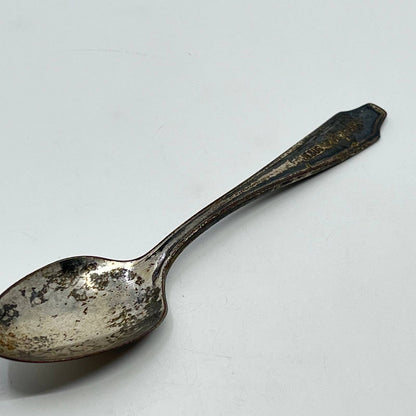 Antique Wallco Sectional A1+ “JESUS NEVER FAILS” Silverplate Tea Spoon SC3