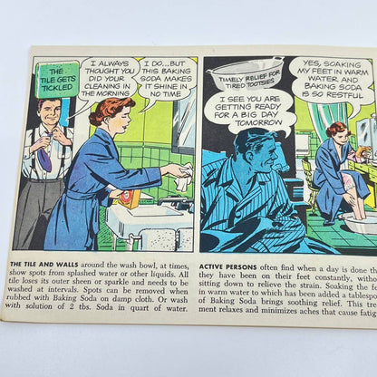 1957 Advertising Baking Soda Comic Book Arm & Hammer - Know How Family D4