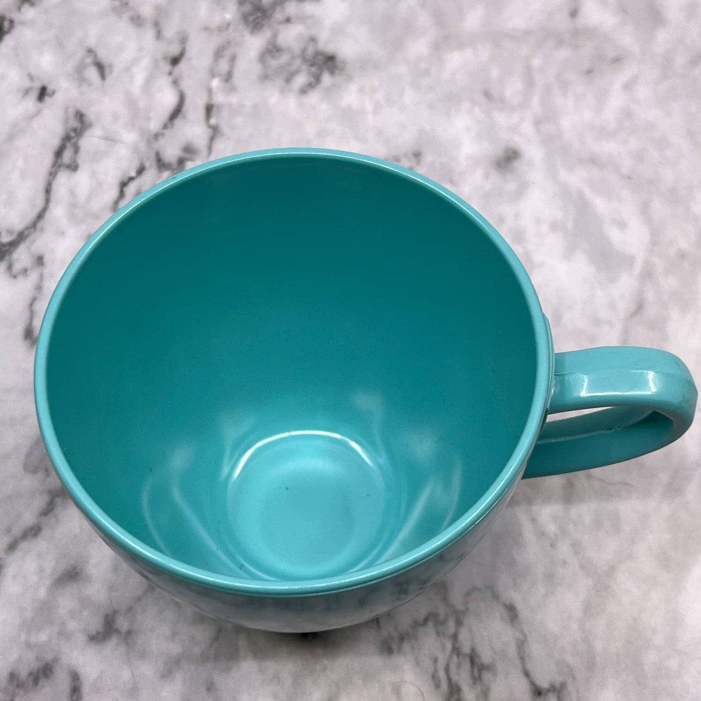 MCM Prolon Melmac Teal Coffee Tea Cup Malamine TJ5