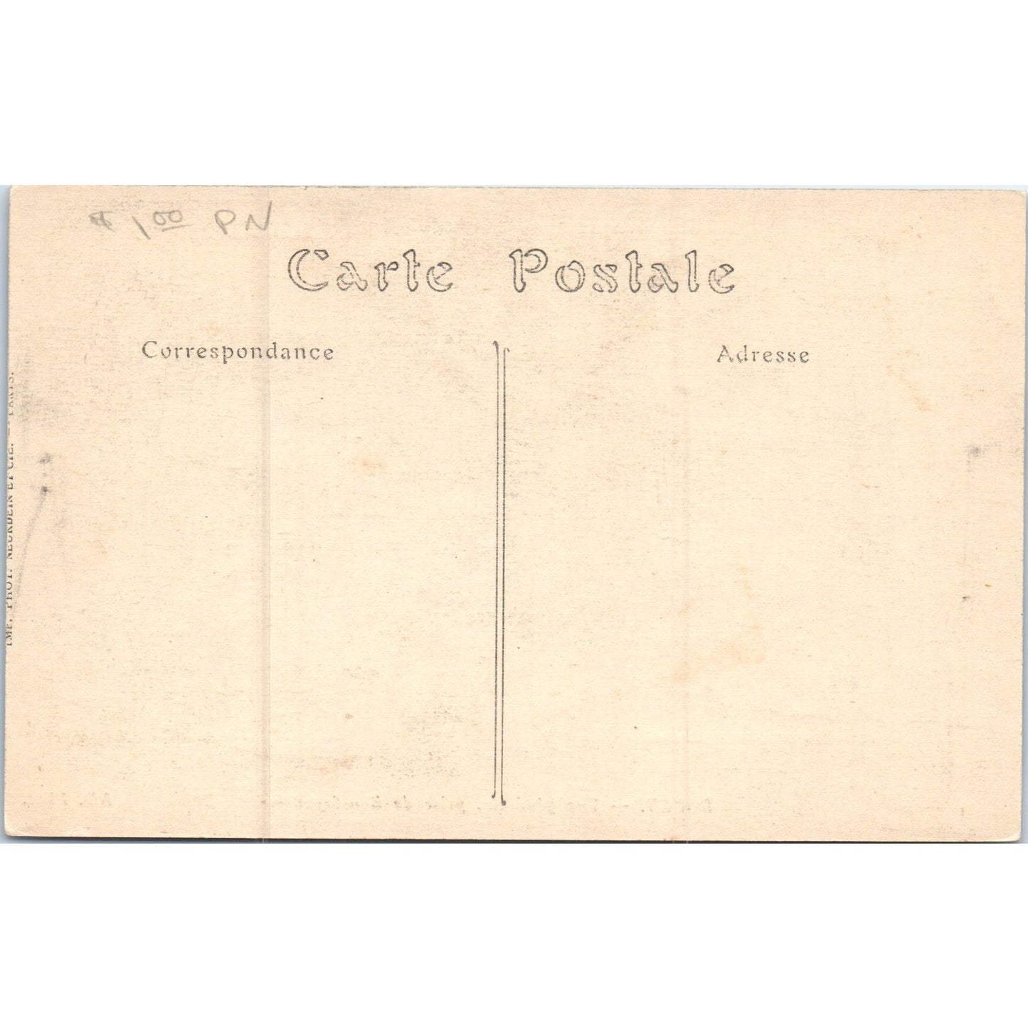 Rouen Vue Générale Prise de Bon-Secours Original Postcard P1-15