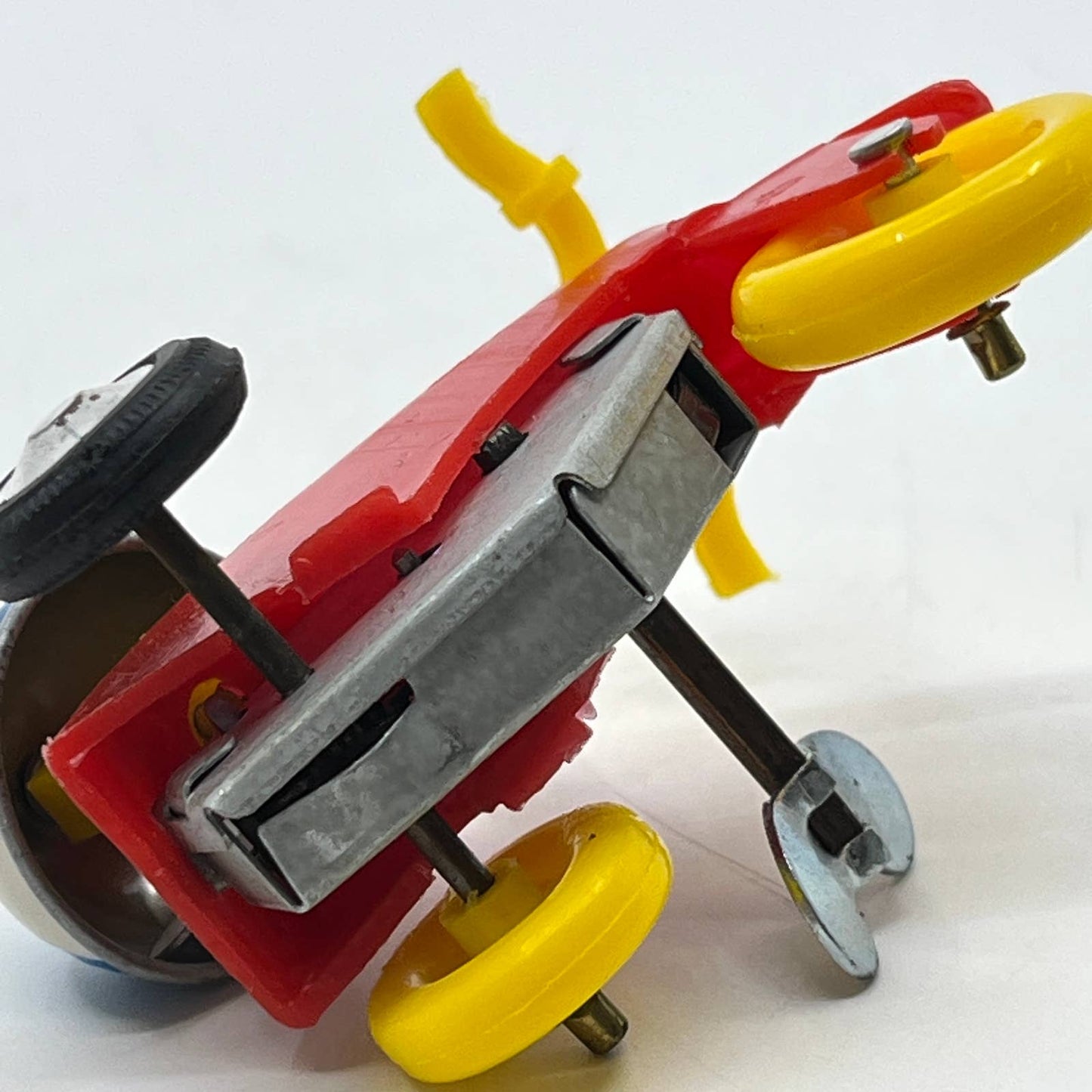 1970s Yone Wind-up Tricycle Toy WORKS 3” TD2