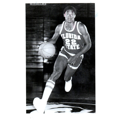 1980 Press Photo Basketball NCAA Mickey Dillard Florida State Seminoles 5x7" AD3