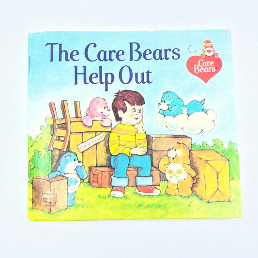 The Care Bears Help Out By American Greetings Book Only Vintage ‘83 1983 TG2