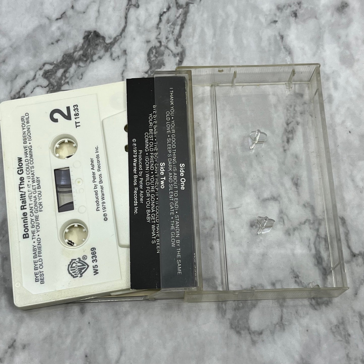 Bonnie Raitt The Glow Vintage Cassette Tape TH9-T1-34