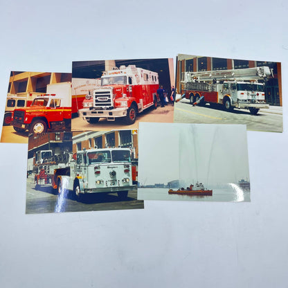 Vintage Baltimore Maryland Area Fire Truck Vehicle Original Photo LOT OF 20 TF5
