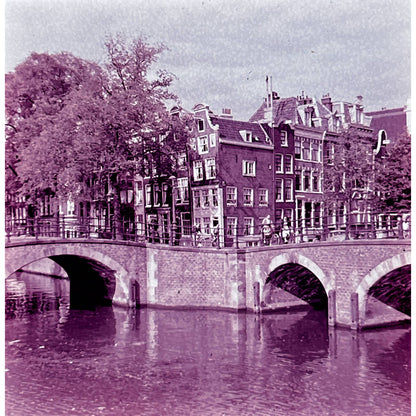 1960s Amsterdam Holland Travel Slide Set of 3 2x2 Slides TK2-S4-18