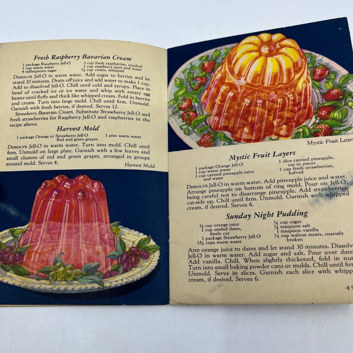 VTG 1933 What Mrs. Dewey The New Jello Recipe Advertising Book GF Corp TG6