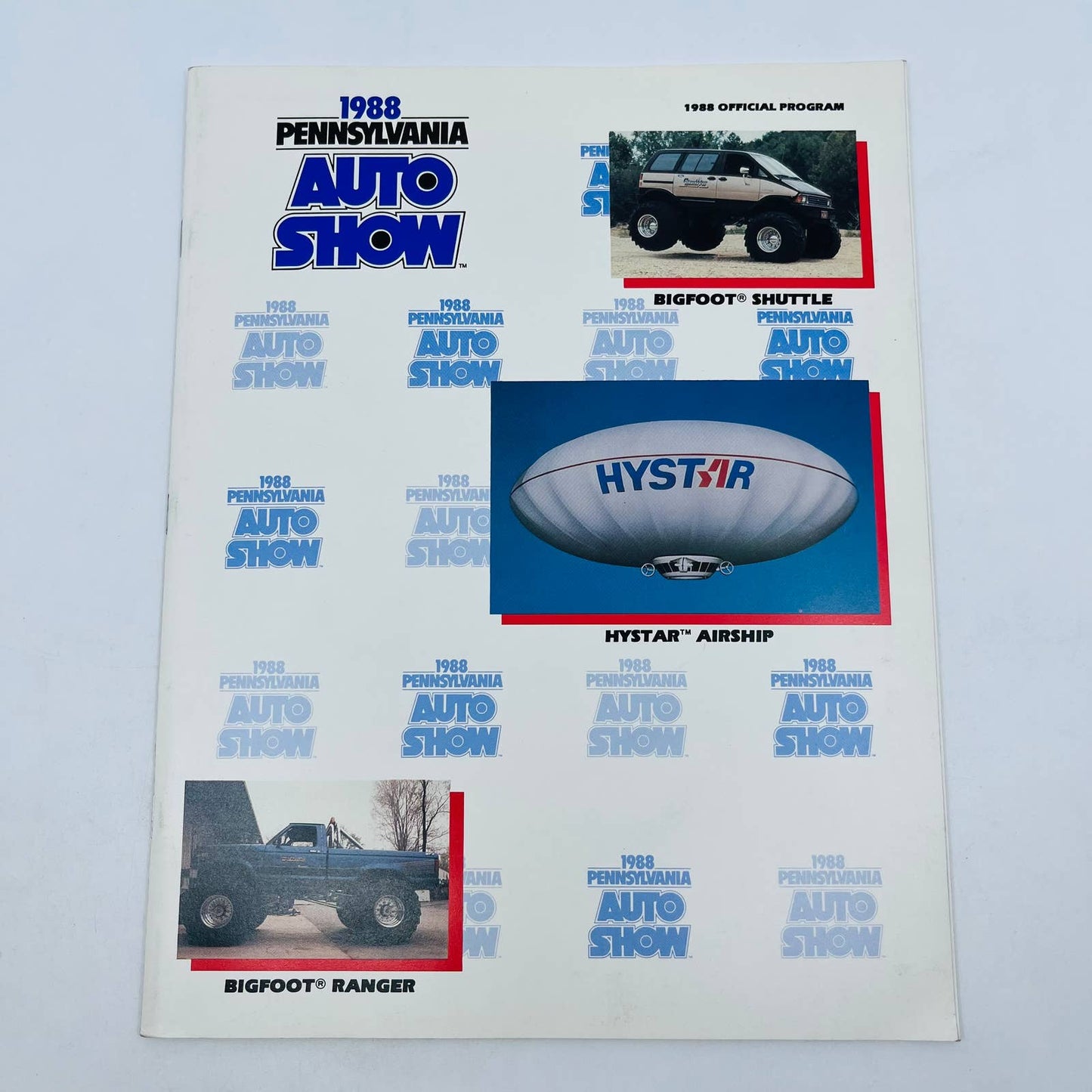 1988 Pennsylvania Auto Show Program BA1