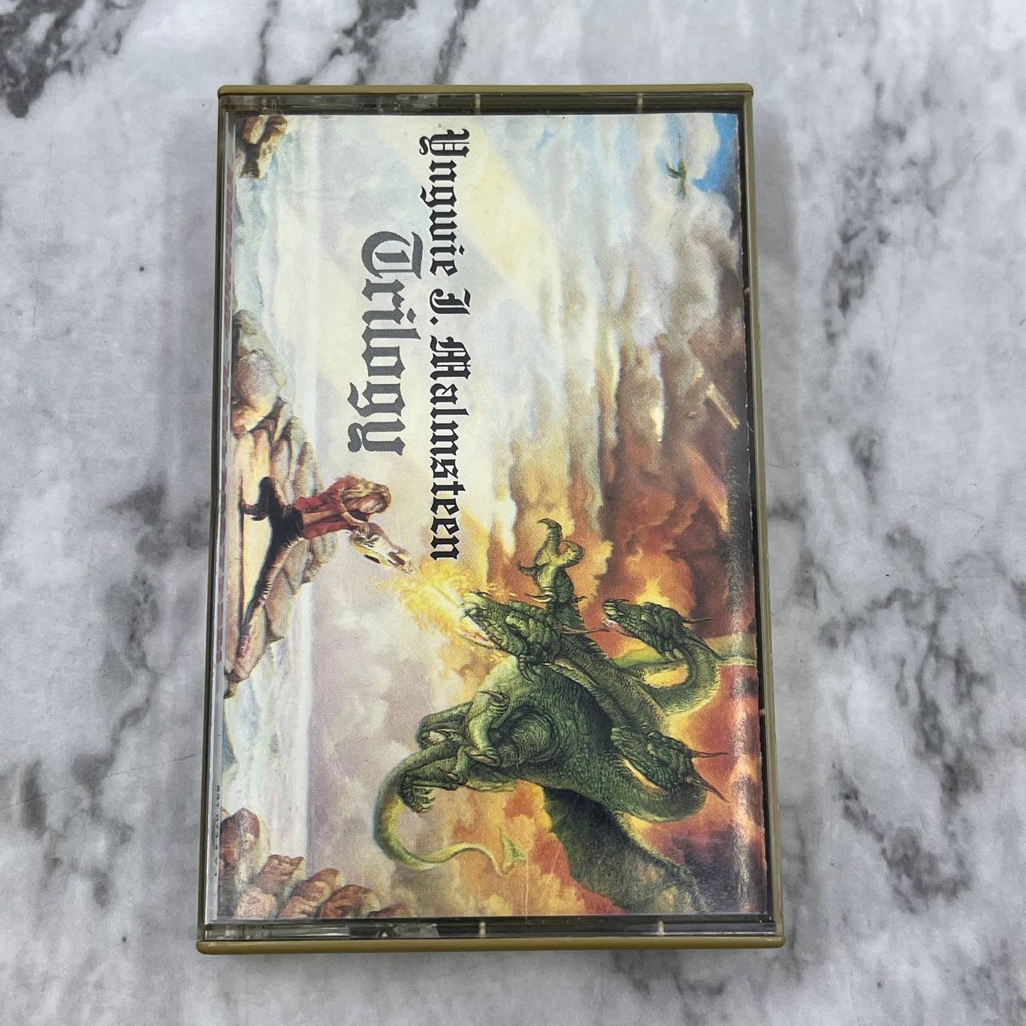 Yngwie Malmsteen - Trilogy Vintage Guitar Rock 1986 Cassette Tape TC7-50