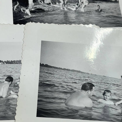 1945 Collection of Photos White Stone VA Swimming Party Mosquito Point TK1-PL2