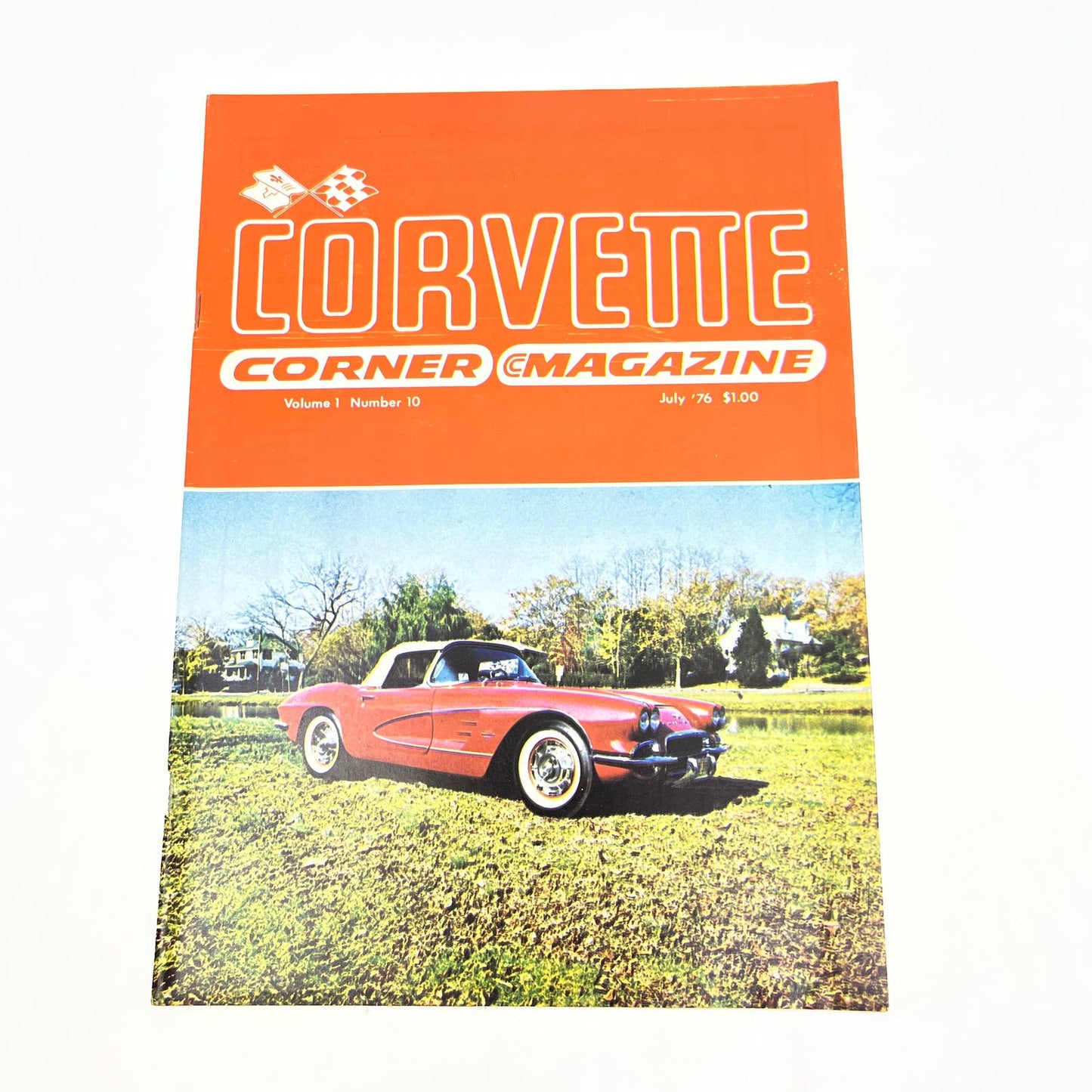 1976 July - Corvette Corner Magazine Aquarian Corvette Revue TG1