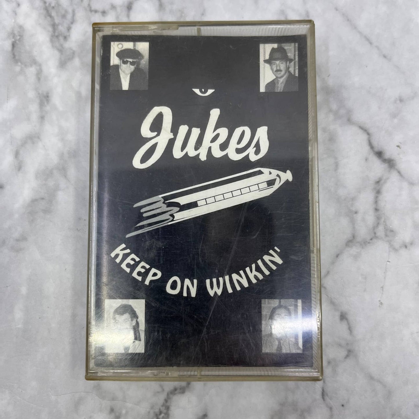 Rare Blues JUKES Keep on Winkin’ Pat Fat Daddy Simon SIGNED Cassette Tape TJ2-5