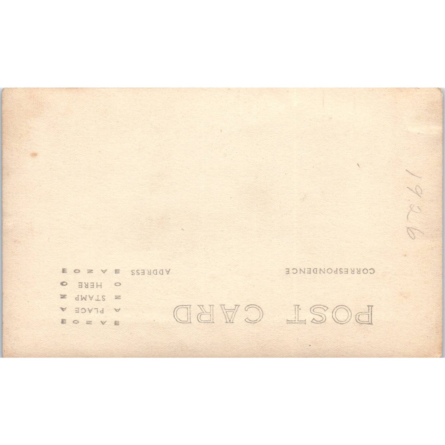 Antique Postcard RPPC 1926 Steamship Dock Waterfront SE8