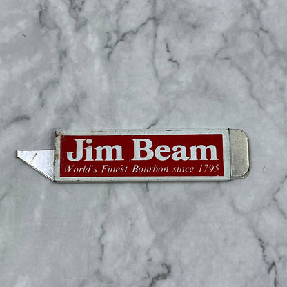 Vintage Advertising Jim Beam Bourbon Box Cutter SE7