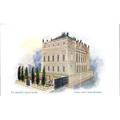 The Queen's Dollhouse Complete Model Raphael Tuck Oilette Postcard P3-2