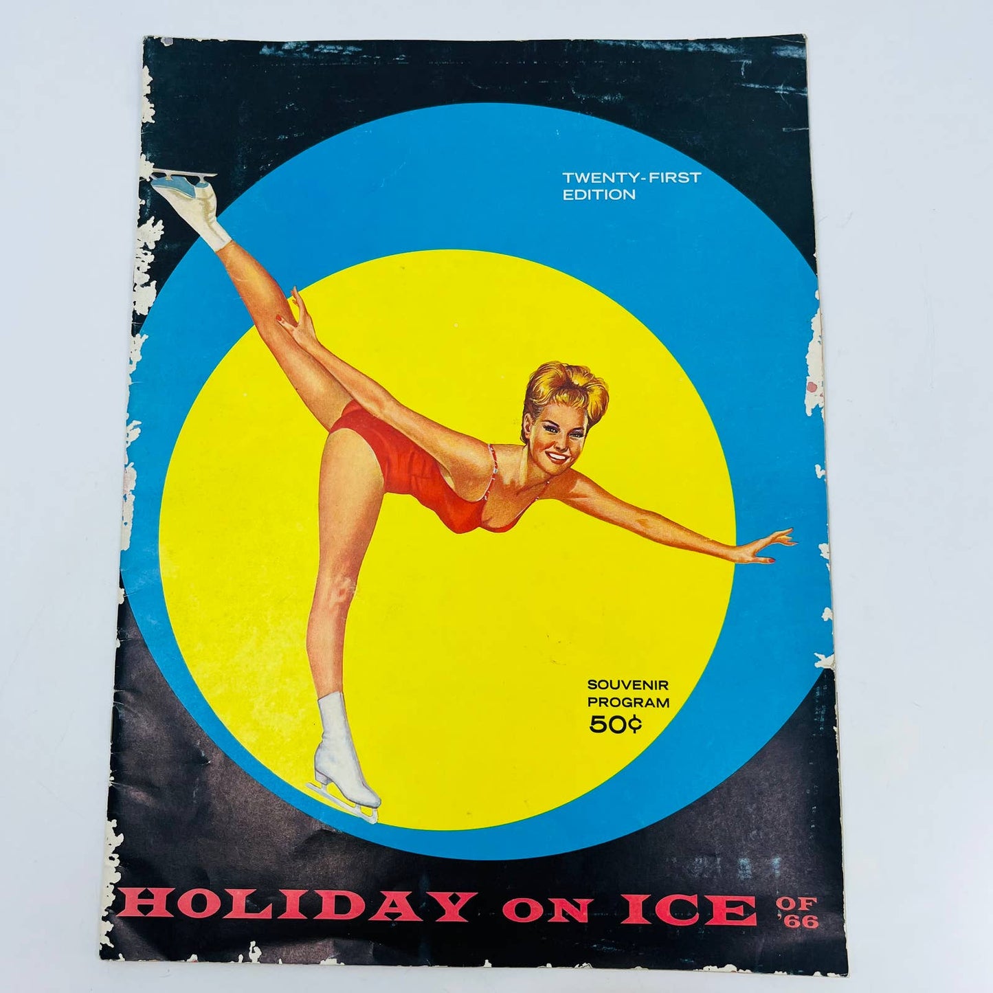 1966 Holiday on Ice Ronnie Robertson Houn’ Dog Glamour-Icers Program C6